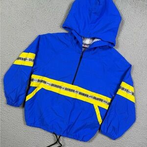 Kids vintage 90s GUESS‎ windbreaker pullover